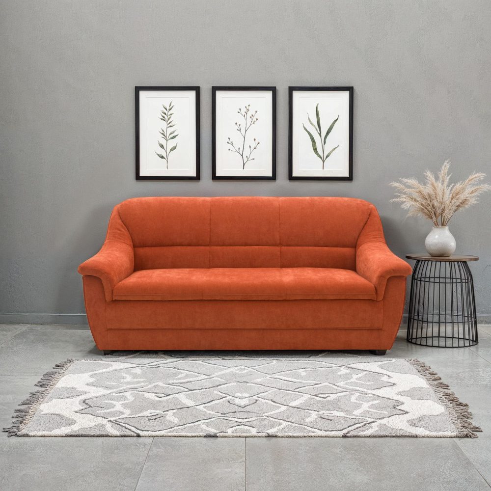 DOMO collection 3-Sitzer »Lale, zeitloses und komfortables Sofa, bequeme Armlehnen«