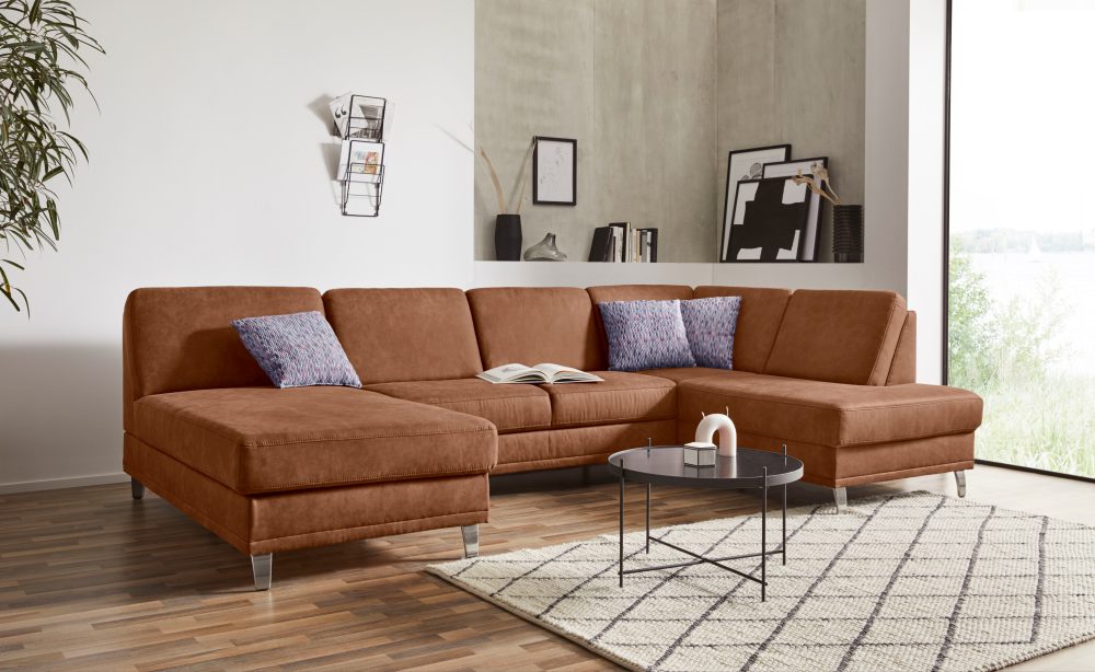 sit&more Wohnlandschaft »Clio V«, wahlweise mit Bettfunktion und Bettkasten, inklusive Federkern