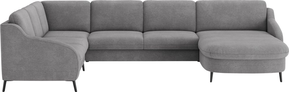 sit&more Wohnlandschaft »Soul U-Form«, wahlweise mit Bettfunktion und Bettkasten oder Schubkasten
