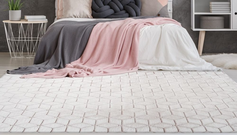 me gusta Teppich »Vivica 100«, rechteckig, 20 mm Höhe, besonders weich durch Microfaser, Wohnzimmer