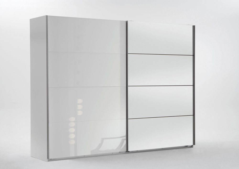 Wimex Schwebetürenschrank »Easy«, mit Glas und Spiegel