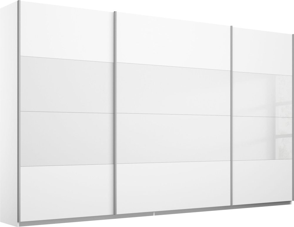 rauch Schwebetürenschrank »Quadra«, mit Glaselementen