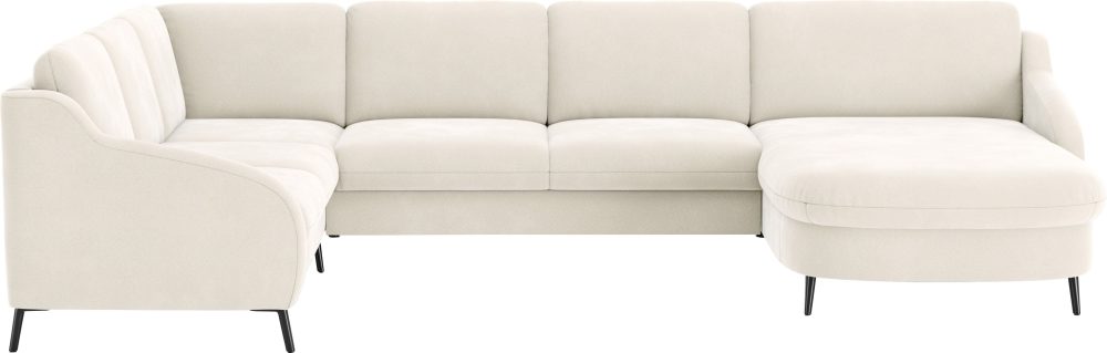 sit&more Wohnlandschaft »Soul U-Form«, wahlweise mit Bettfunktion und Bettkasten oder Schubkasten
