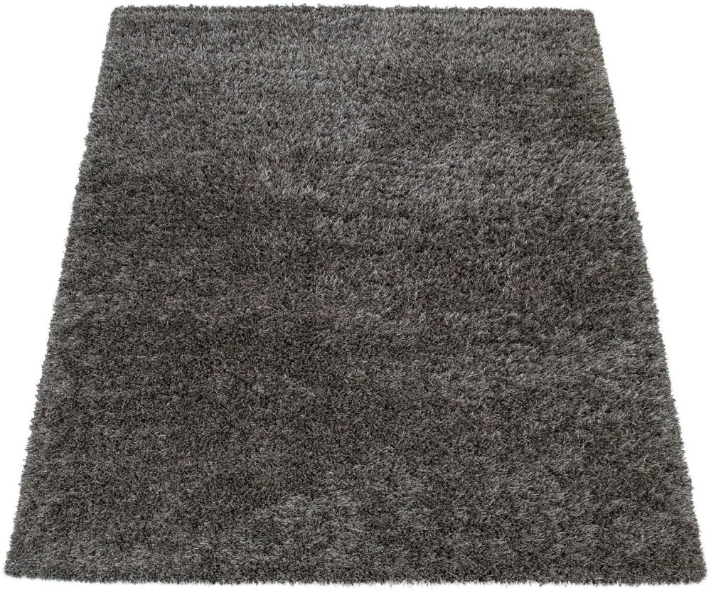 Paco Home Hochflor-Teppich »Maya 400«, rechteckig, 45 mm Höhe, Uni-Farben, mit Effektgarn, weich & kuschelig, ideal im Wohnzimmer & Schlafzimmer