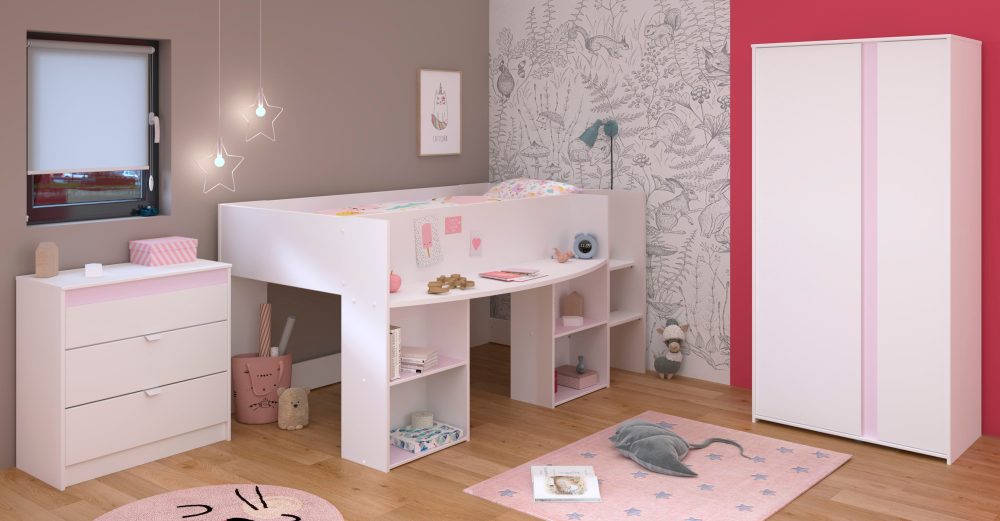 Parisot Jugendzimmer-Set »Pirouette 12«, (3 tlg.)