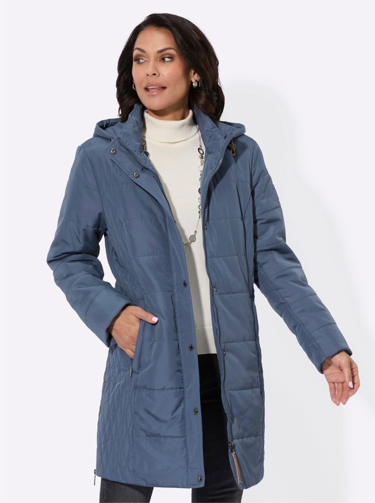 Casual Looks Steppjacke mit Kapuze