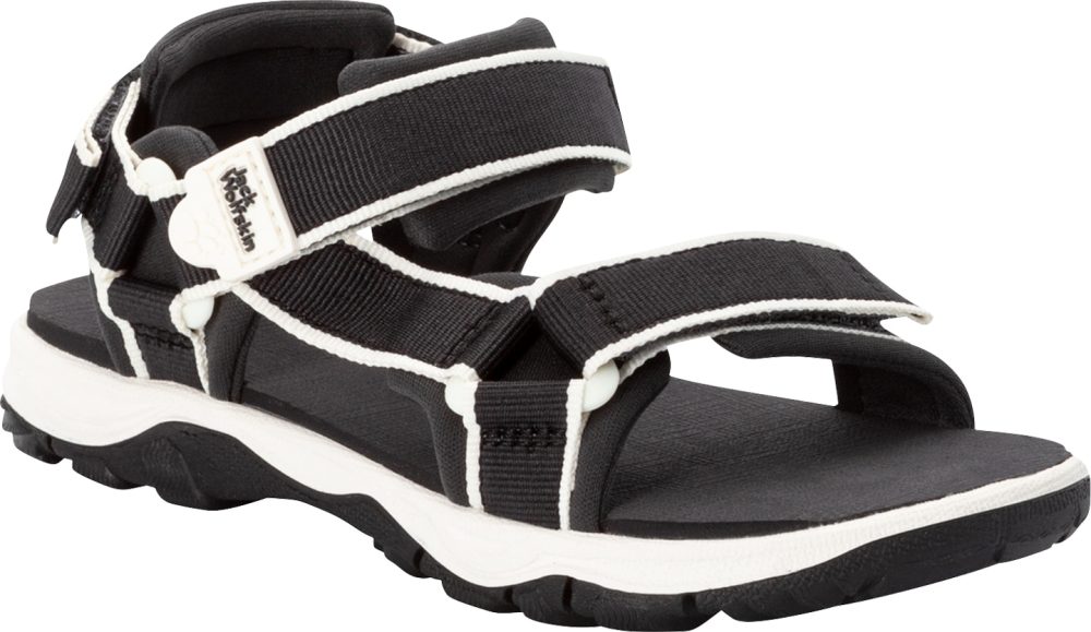 Jack Wolfskin Kinder Sandalen Seven Seas 3 Kids 28 grau black