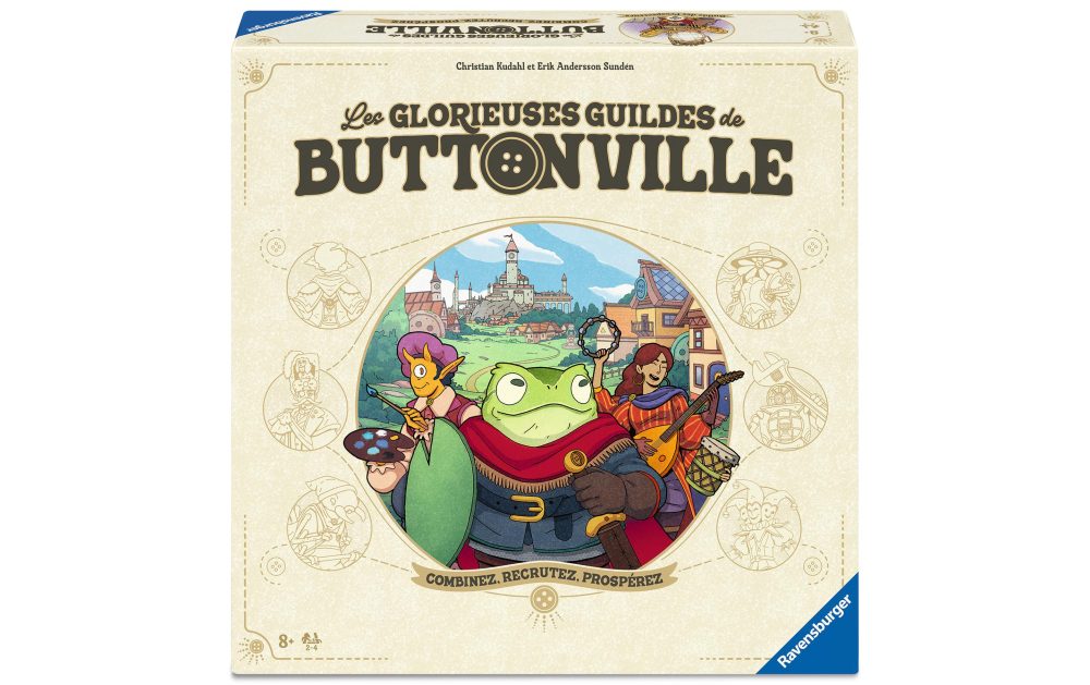 Ravensburger - Les Glorieuses Guildes de Buttonville, französisch, Multicolor