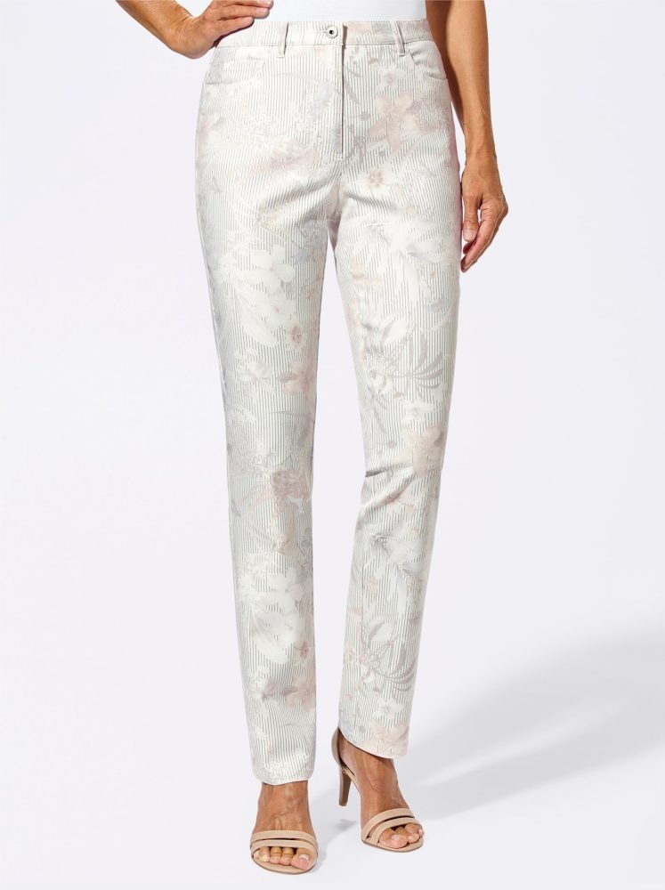 Cosma Hose mit floralem Druck