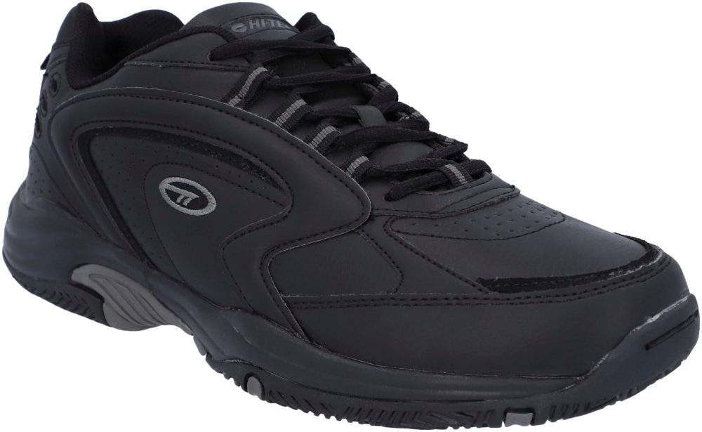 Hi-Tec Hi Tec Herren Blast Lite lässigen Komfort Air Mesh Trainer Schnürschuhe Schwarz UK Size 7 (EU 41, US 8)
