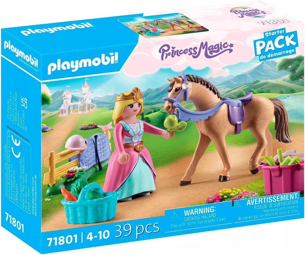 Playmobil® Spielbausteine »Princess Magic Prinzessin mit Pferd 71801«, (39 St.)