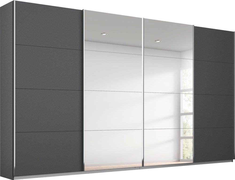 rauch ORANGE Schwebetürenschrank »Syncrono«, mit Synchronöffnung