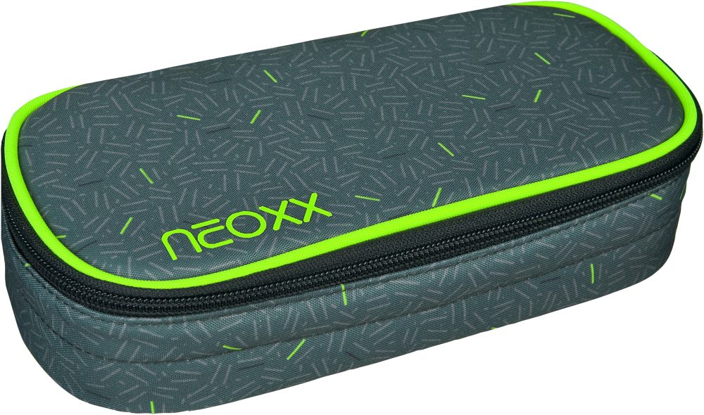 neoxx Schlamperbox Jump aus recycelten PET-Flaschen, grau