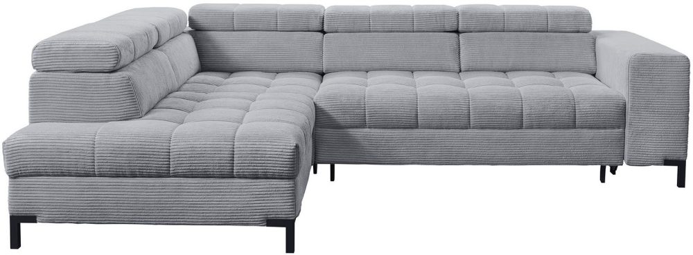 exxpo - sofa fashion Ecksofa »Bocco, hochwertige Verarbeitung, toller Sitzkomfort, bequem, L-Form« wahlweise mit Bettfunktion u. Bettkasten, inkl. Kopfteilverstellung