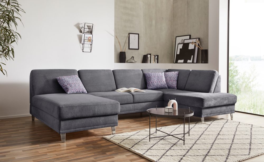 sit&more Wohnlandschaft »Clio V«, wahlweise mit Bettfunktion und Bettkasten, inklusive Federkern