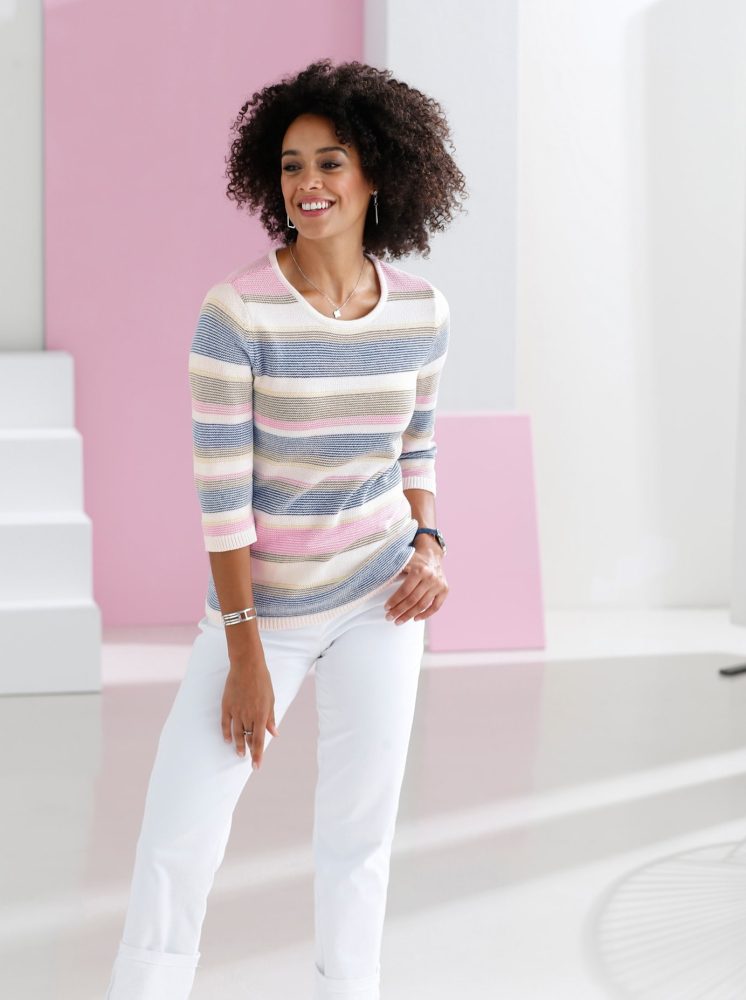 Classic Basics Streifenpullover »Pullover«