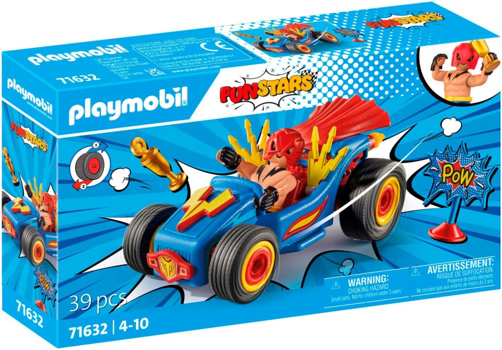 71632 Funstars Rasender Wrestler, Konstruktionsspielzeug