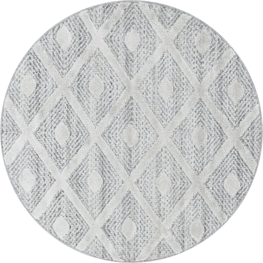 Ayyildiz Teppiche Teppich »PISA 4707«, rund, 20 mm Höhe