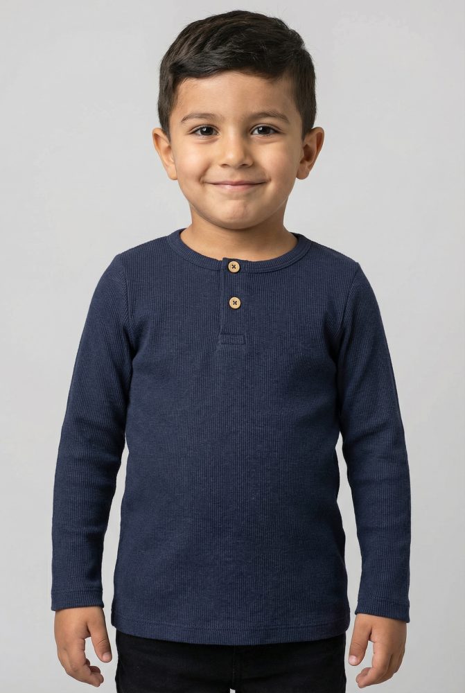 name it Langarmshirt Nmmkab Dark Sapphire