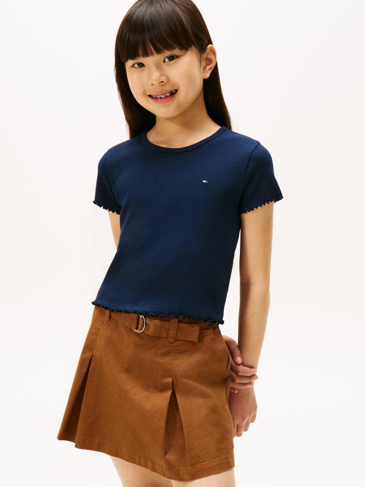 Tommy Hilfiger - T-Shirt, kurzarm, 10A, Marine