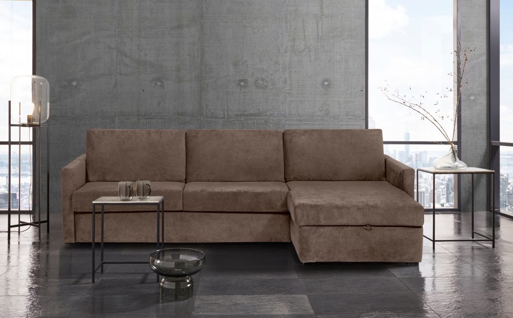 Places of Style Schlafsofa »Goldfarbenpoint«, mit Dauerschläfer Funktion
