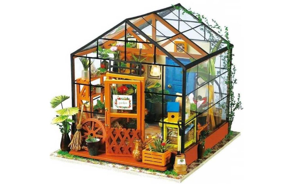 Modellbausatz 'Cathy's Flower House'