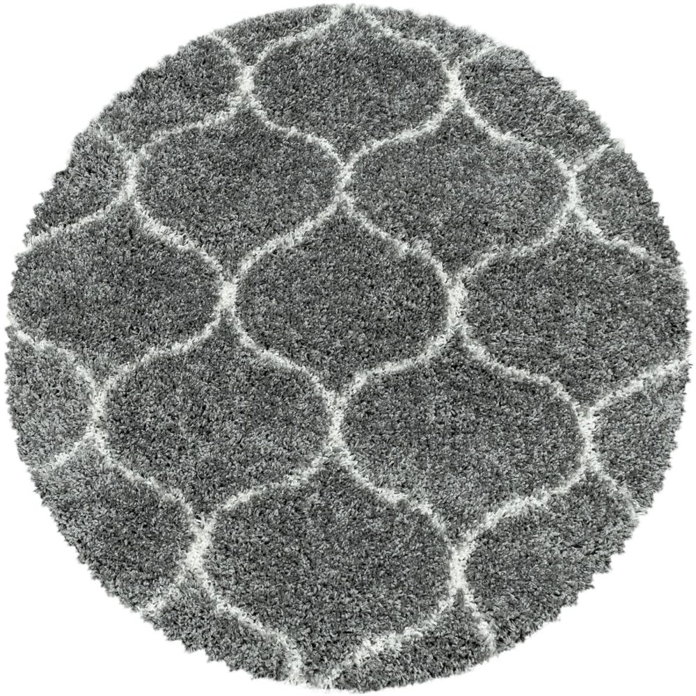 Ayyildiz Teppiche Hochflor-Teppich »SALSA 3201«, rund, 50 mm Höhe