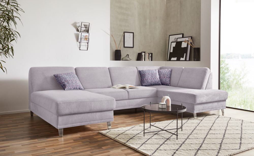 sit&more Wohnlandschaft »Clio V«, wahlweise mit Bettfunktion und Bettkasten, inklusive Federkern