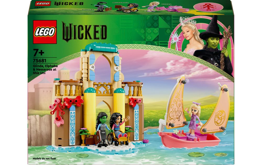 75681 Wicked Glinda, Elphaba und Nessarose an der Universität Shiz, Konstruktionsspielzeug