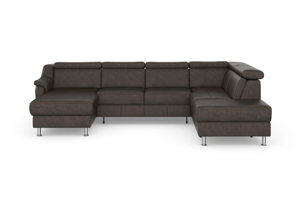 sit&more Wohnlandschaft »Freetown«, inklusive Kopfteilverstellung und komfortablem Federkern, wahlweise mit Bettfunktion und Stauraum