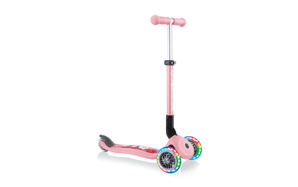 Globber Junior Foldable Fantasy Light Scooter pink