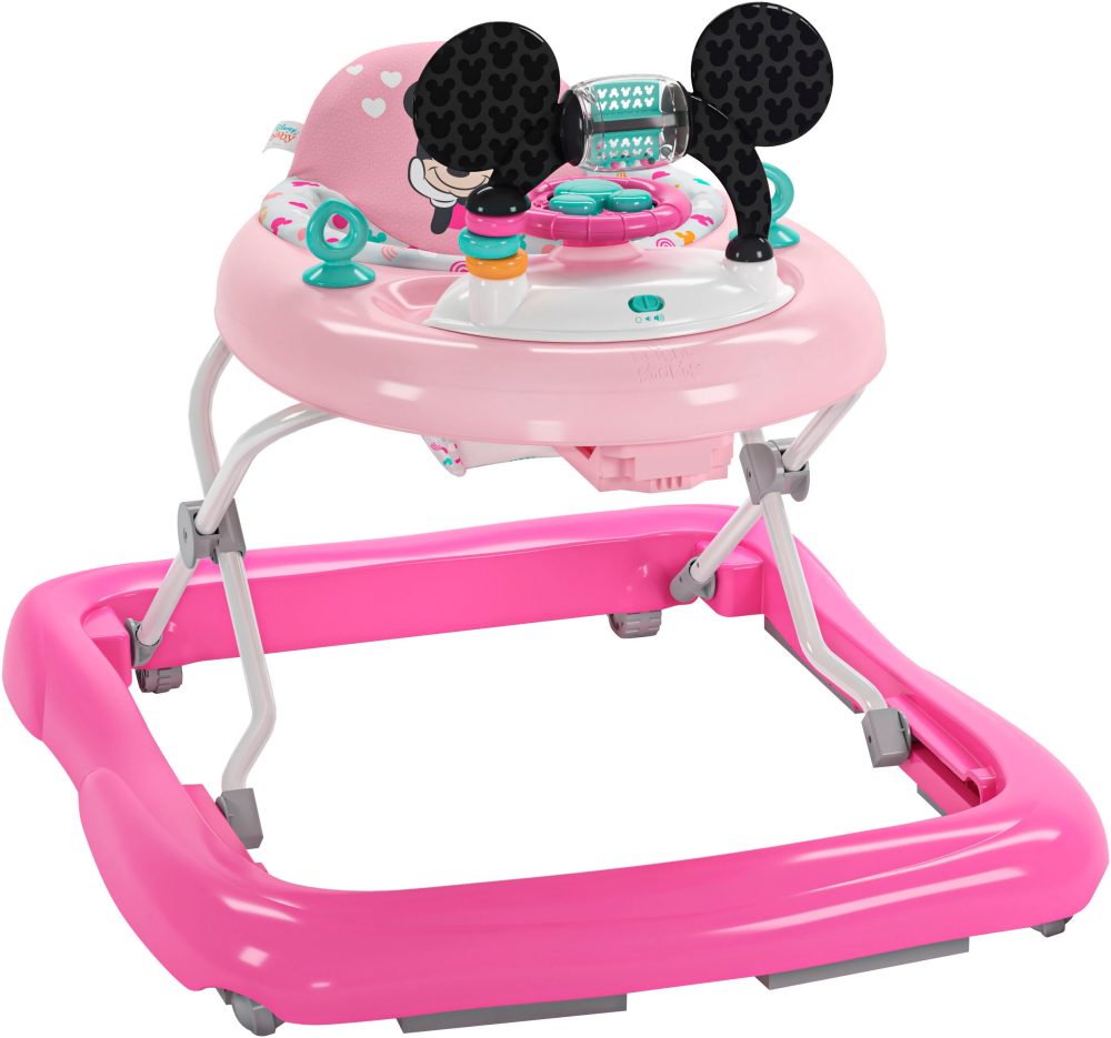 Bright Starts Lauflernhilfe »MINNIE MOUSE Tiny Trek? Walker, Forever Besties?, 2-in-1 Walker« mit Licht und Sound