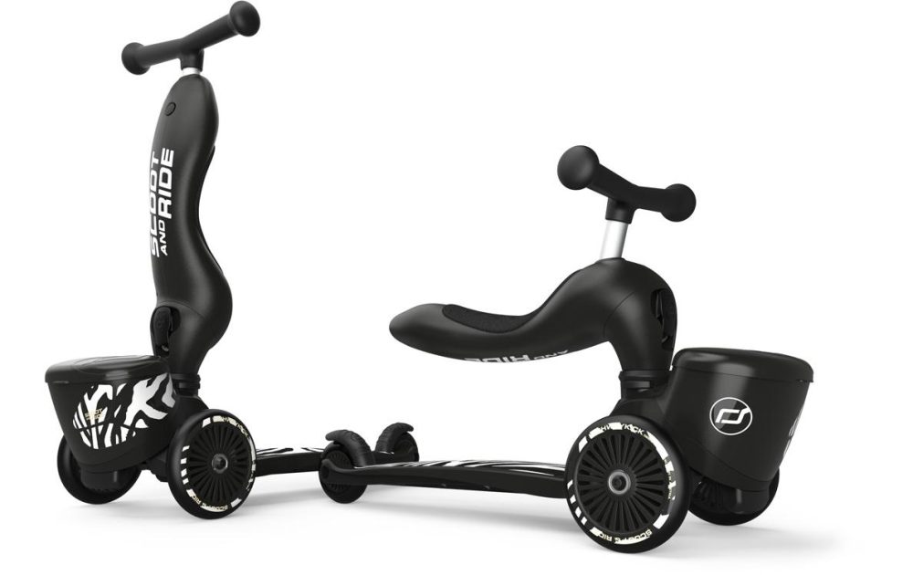 / Dreirad Highwaykick 1 Lifestyle Zebra Schwarz