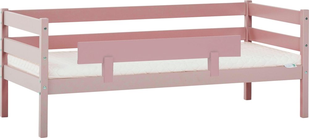 Hoppekids Einzelbett »ECO Comfort«, (Set), mit Rollrost in 8 Farben, wahlweise mit Matratze und Absturzsicherung
