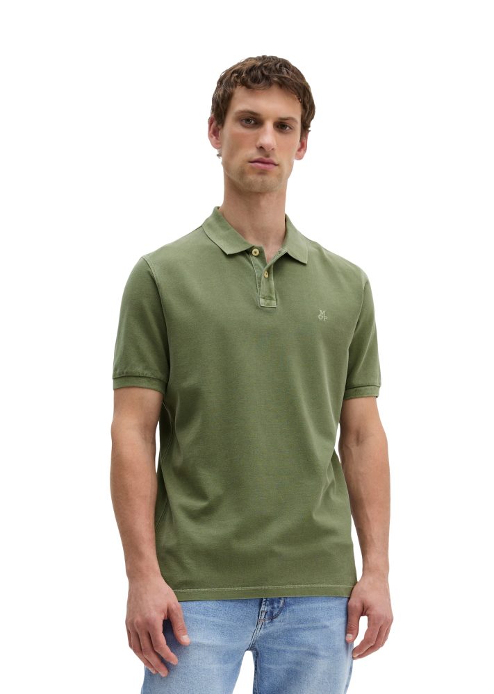 Marc OPolo Poloshirt Piqué regular garment-dyed aus Bio-Baumwolle