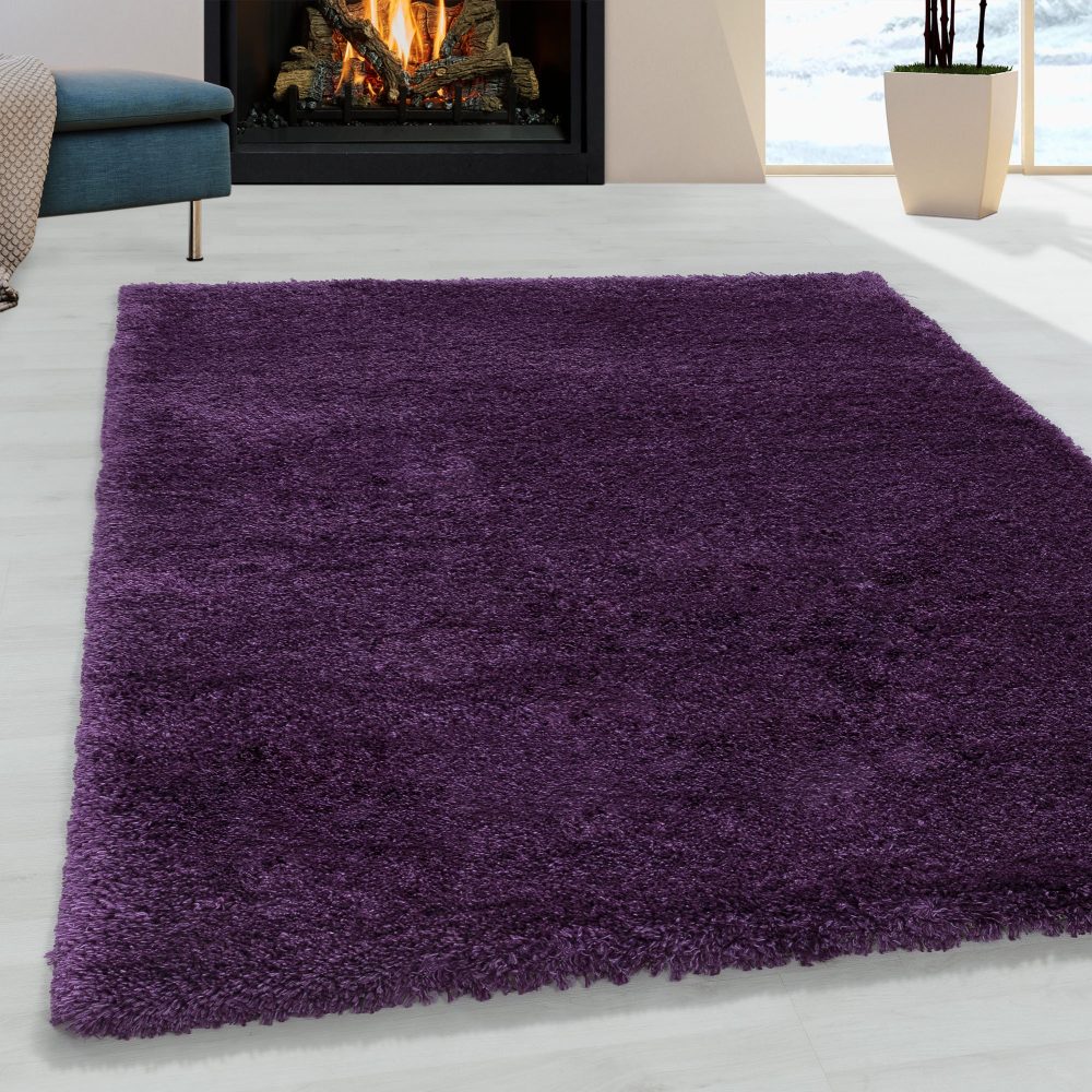 Ayyildiz Teppiche Hochflor-Teppich »FLUFFY 3500«, rechteckig, 50 mm Höhe, robuster Langflor, ideal für Wohnzimmer und Schlafzimmer