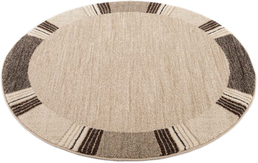 OCI DIE TEPPICHMARKE Teppich »CASTLE FLORA«, rund, 20 mm Höhe, Wohnzimmer