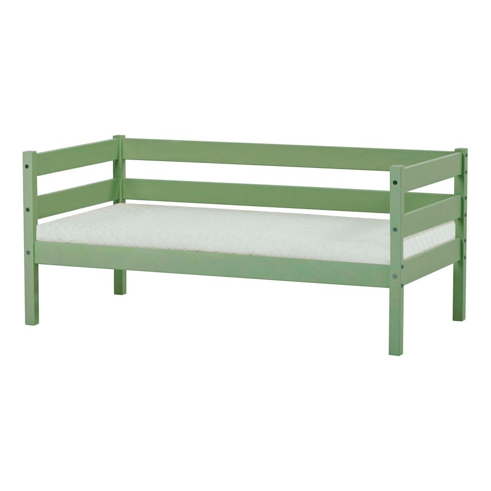 Hoppekids Einzelbett »ECO Comfort«, (Set), mit Rollrost in 8 Farben, wahlweise mit Matratze und Absturzsicherung