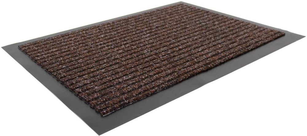 Primaflor-Ideen in Textil Fussmatte »OSLO«, rechteckig, 8 mm Höhe, Schmutzfangmatte, gestreift, meliert, In- und Outdoor geeignet, rutschhemmende Rückseite, waschbar