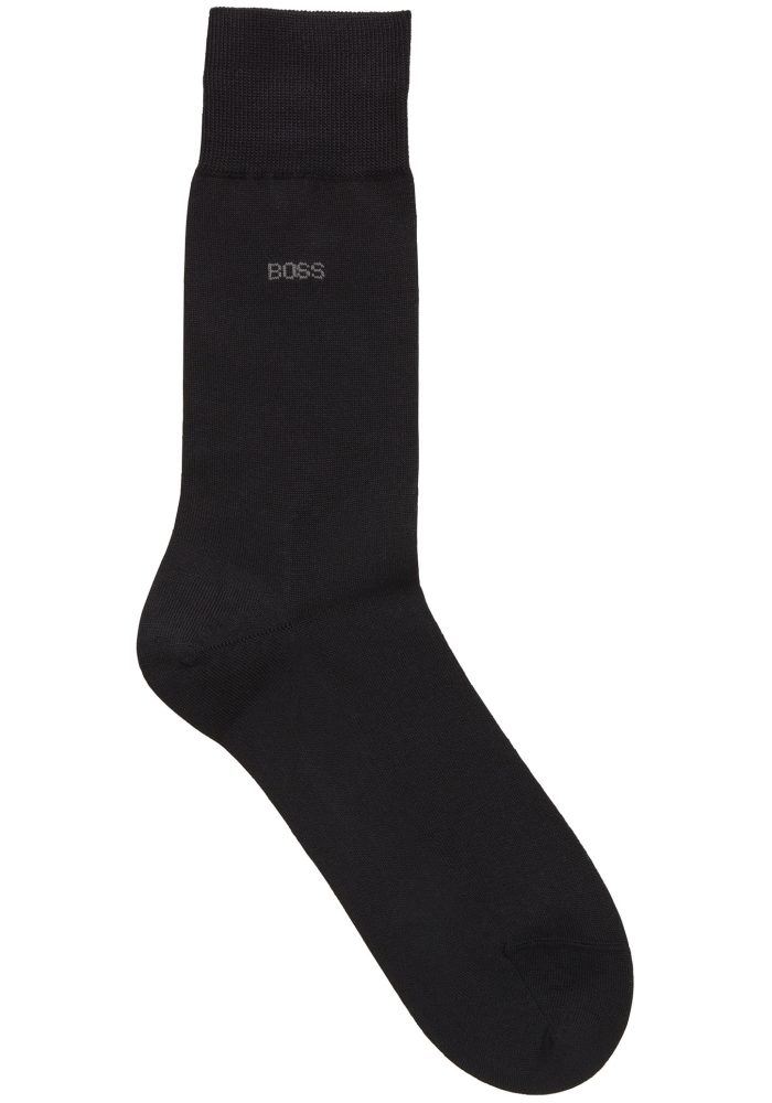 BOSS Businesssocken »George RS Uni MC«, (Packung), mit dezentem, eingestricktem BOSS Logo-Schriftzug