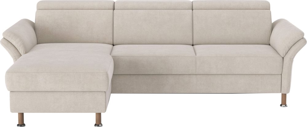 Home affaire Ecksofa »Calypso L-Form« mit motorischen Funktionen im Sofa und Recamiere