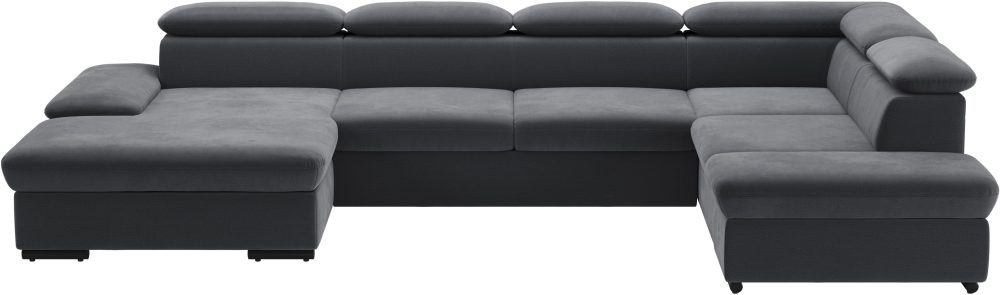 sit&more Wohnlandschaft »Alcudia U-Form«, wahlweise mit Bettfunktion