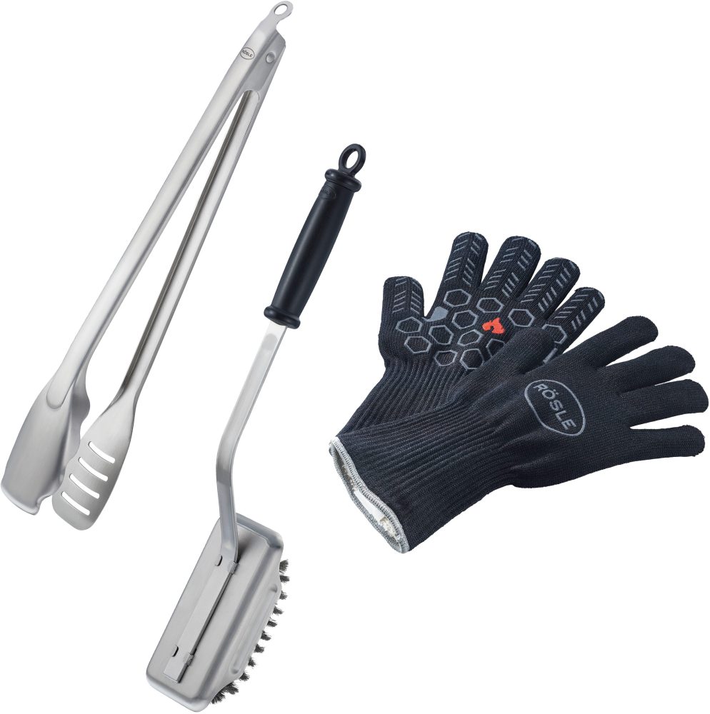 Rösle BBQ Premium Grillbesteck Set 3 tlg.