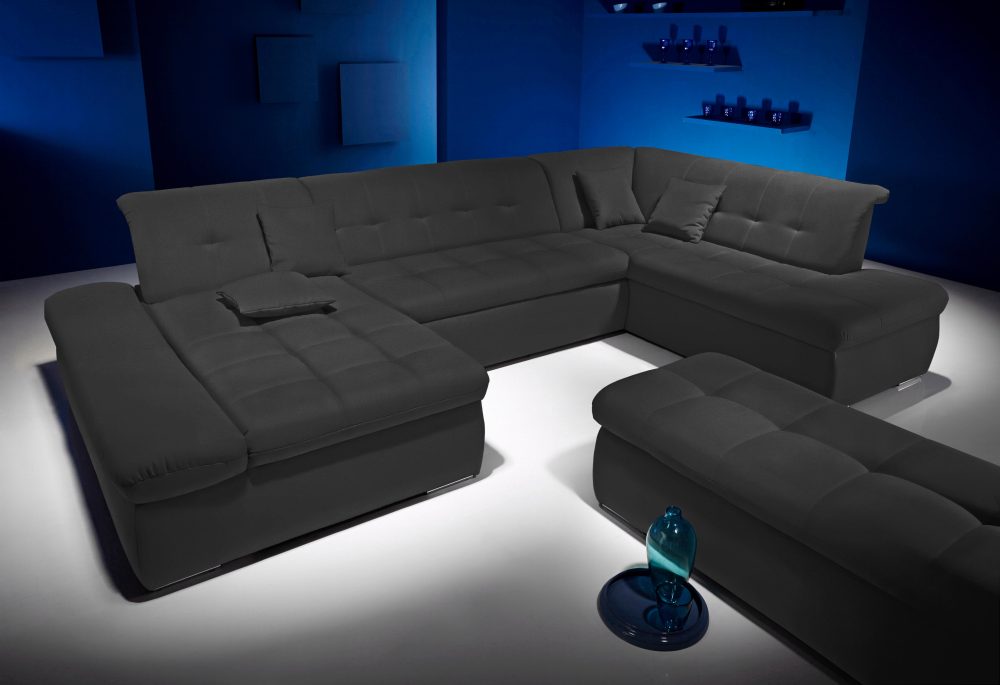 INOSIGN Wohnlandschaft, wahlweise mit Bett- und Armlehnfunktion