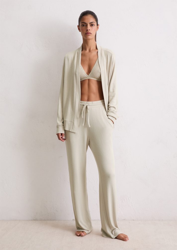 Marc O'Polo Loungehose »Soft Knit«, weich, Modalmix, seitliche Taschen, Bindeband, straight-fit