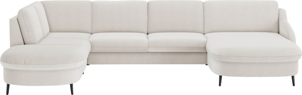sit&more Wohnlandschaft »Soul U-Form«, wahlweise mit Bettfunktion und Bettkasten oder Schubkasten