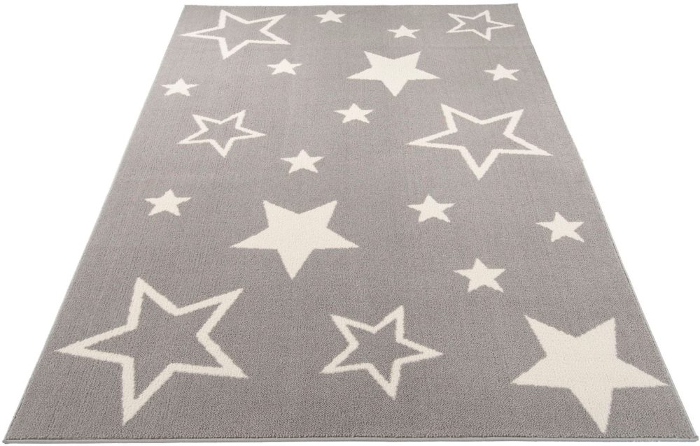 OCI DIE TEPPICHMARKE Teppich »KIDDY STAR«, rechteckig, 11 mm Höhe, Wohnzimmer