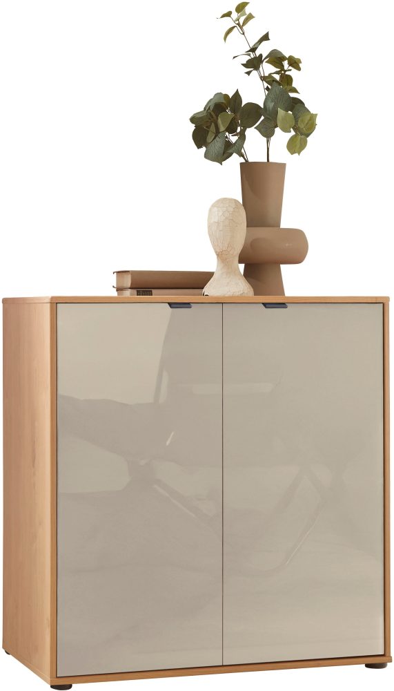 WIEMANN Kommode »Cardiff Sideboard, Wäscheschrank, teilmassiv Erle, 80 cm« Kommode 80x86x43 cm, braun, mit Dämpfung, MADE IN GERMANY, verschiedenen Ausführungen, inklusive Einlegeboden