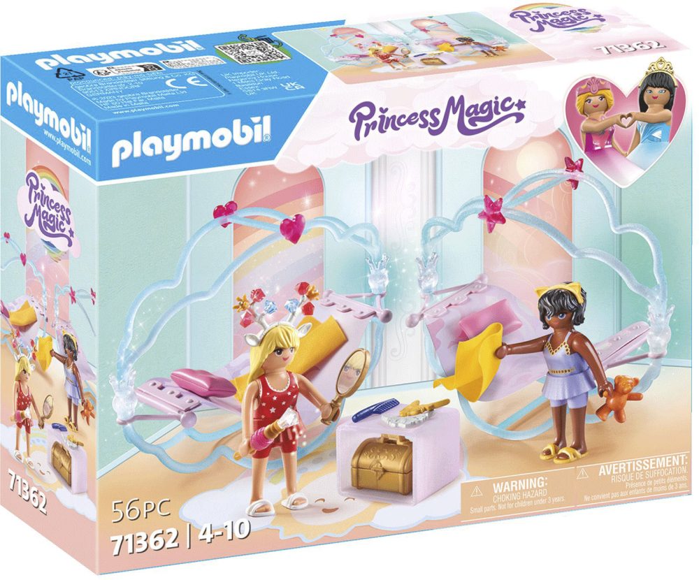 71362 Princess Magic Himmlische Pyjamaparty, Konstruktionsspielzeug