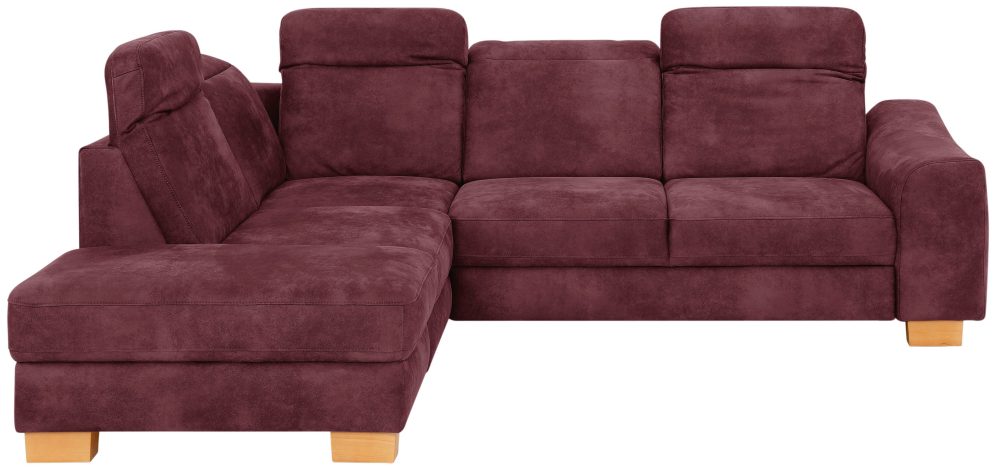 Home affaire Ecksofa »Dundee«, wahlweise mit Kopfteilverstellung und zusätzlich mit Bettfunktion und Bettkasten